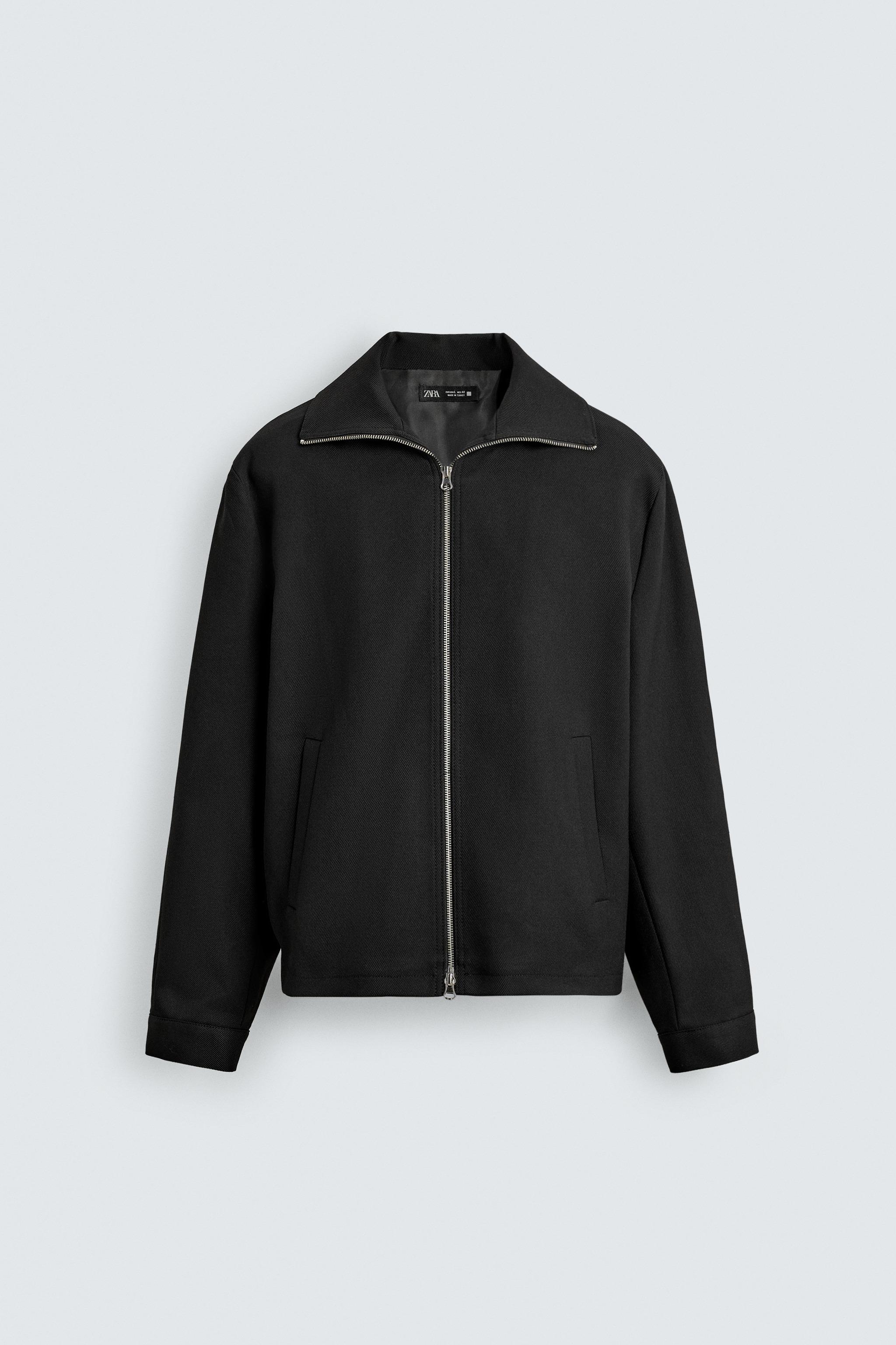 TWILL TEXTURED OVERSHIRT - Brown / Taupe | ZARA United Kingdom