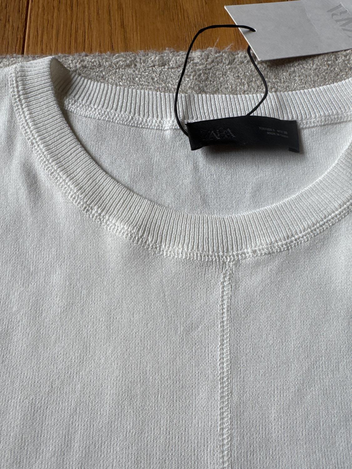 SHORT SLEEVE KNIT TOP - Image 3