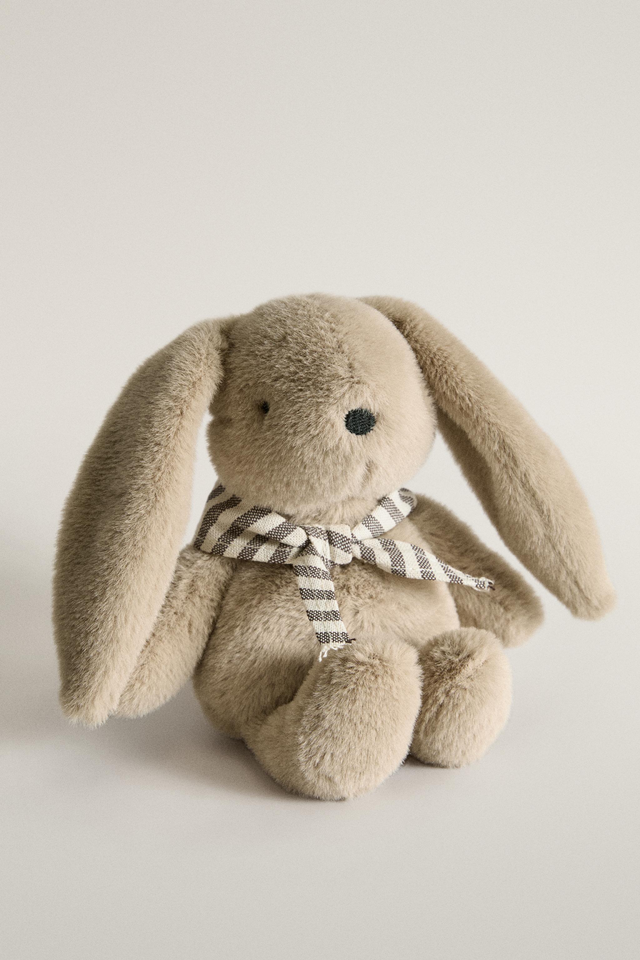 子供用うさぎのぬいぐるみボックス - ダークベージュ | ZARA Japan / 日本