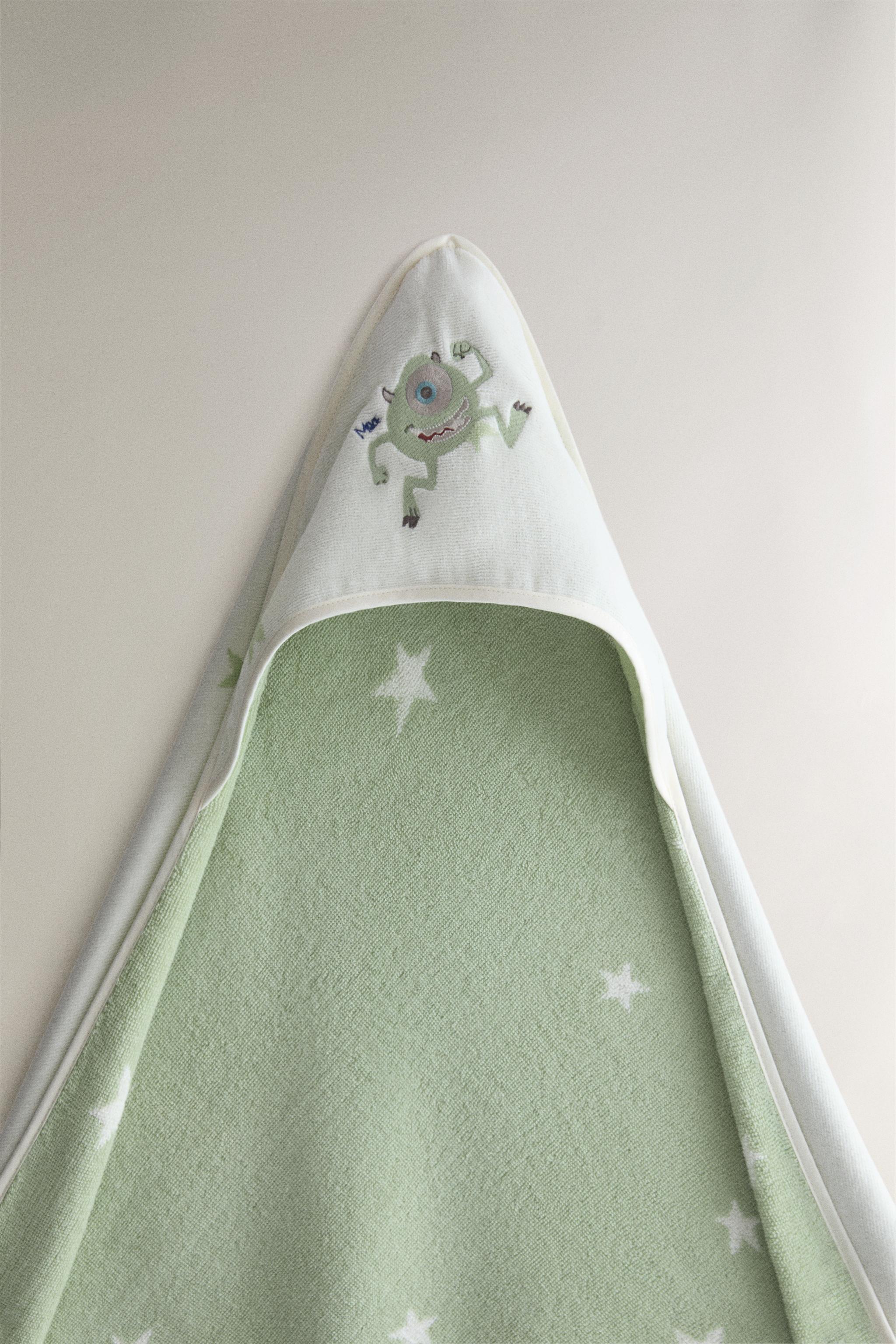 Детские полотенца Zara KIDS' MONSTERS, INC. ©DISNEY/PIXAR HOODED