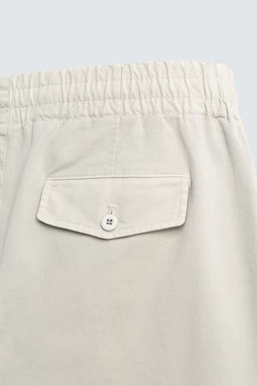 PANTALON CHINO COUPE DÉCONTRACTÉE - Gris chiné de Zara - Image 9