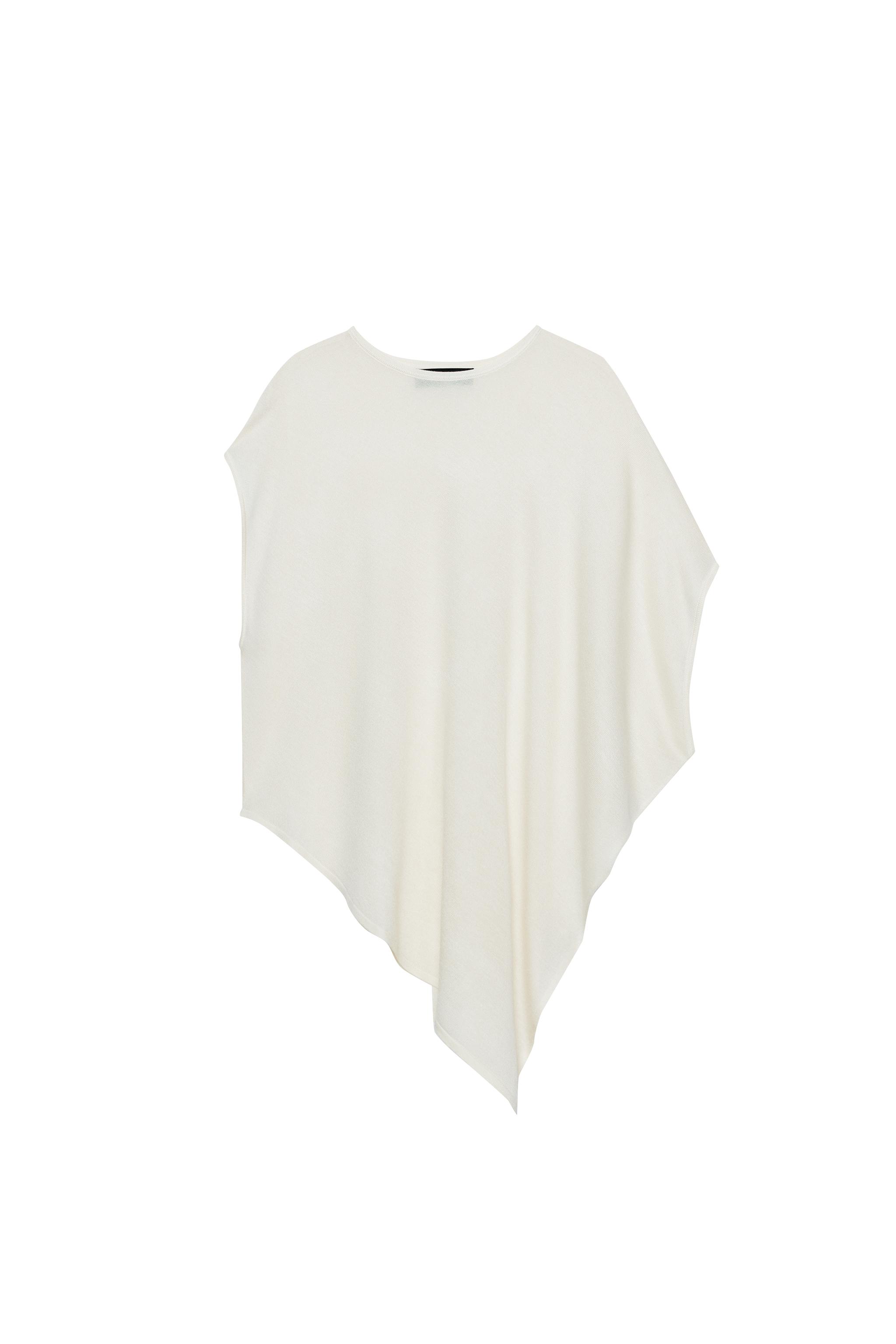 zara — MAGLIA ASIMMETRICA IN MAGLIA