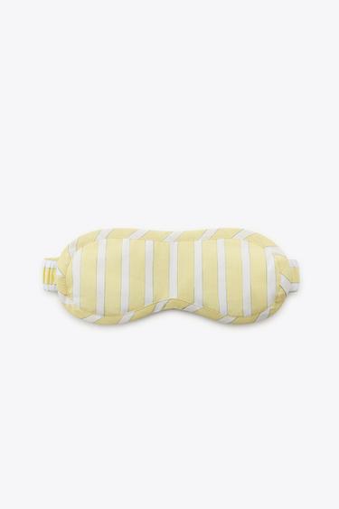 STRIPED EYE MASK - Yellow by Zara