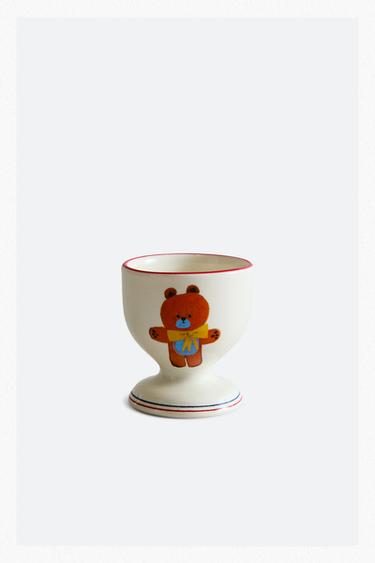 Zara PORCELAIN BEAR EGG CUP X THE ANIMALS OBSERVATORY - Multicolored
