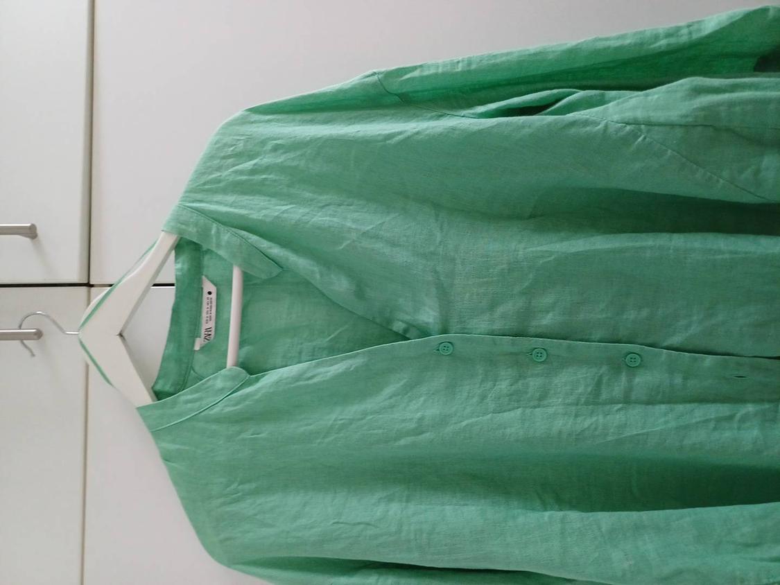 ASYMMETRIC LINEN SHIRT - Image 2