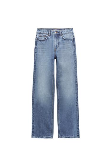 Z1975 HIGH RISE LONG LENGTH STRAIGHT CUT JEANS