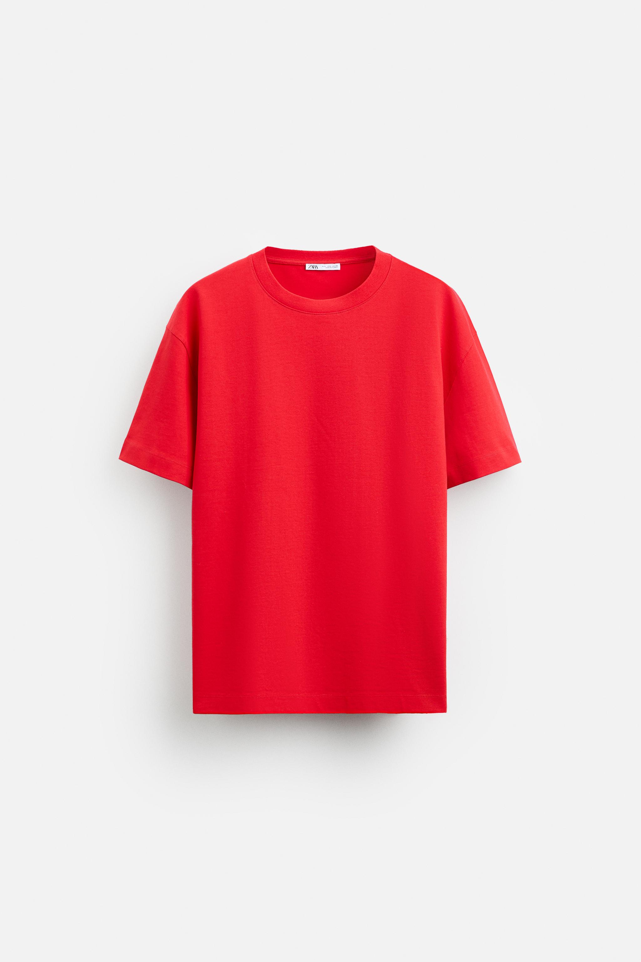 Basic t-shirt zara best sale