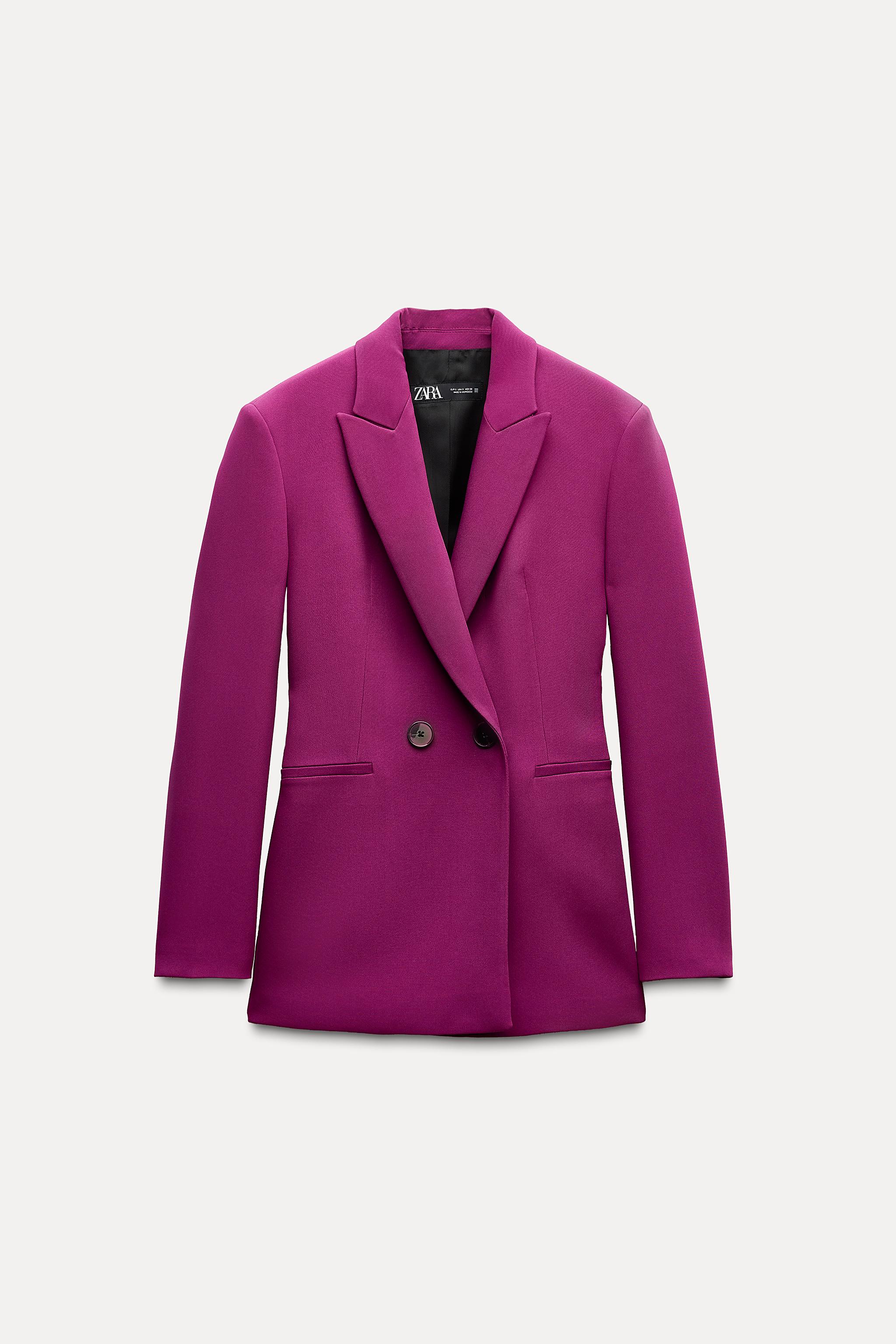 Belted blazer zara online