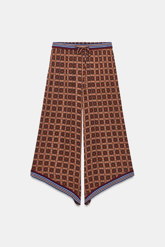 ZW COLLECTION SATIN TROUSERS - Multicoloured by Zara - Image 0