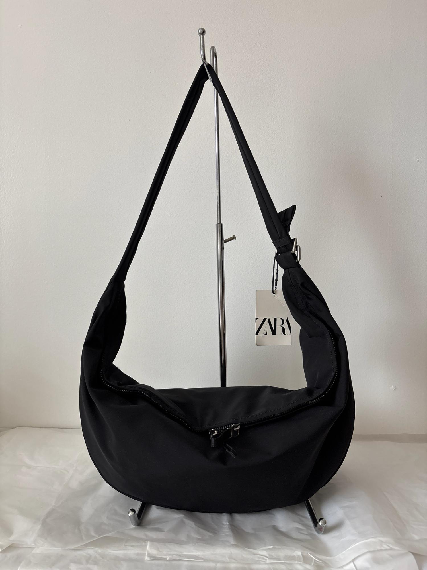 NYLON SHOULDER BAG SECOND HAND | Zara Preowned