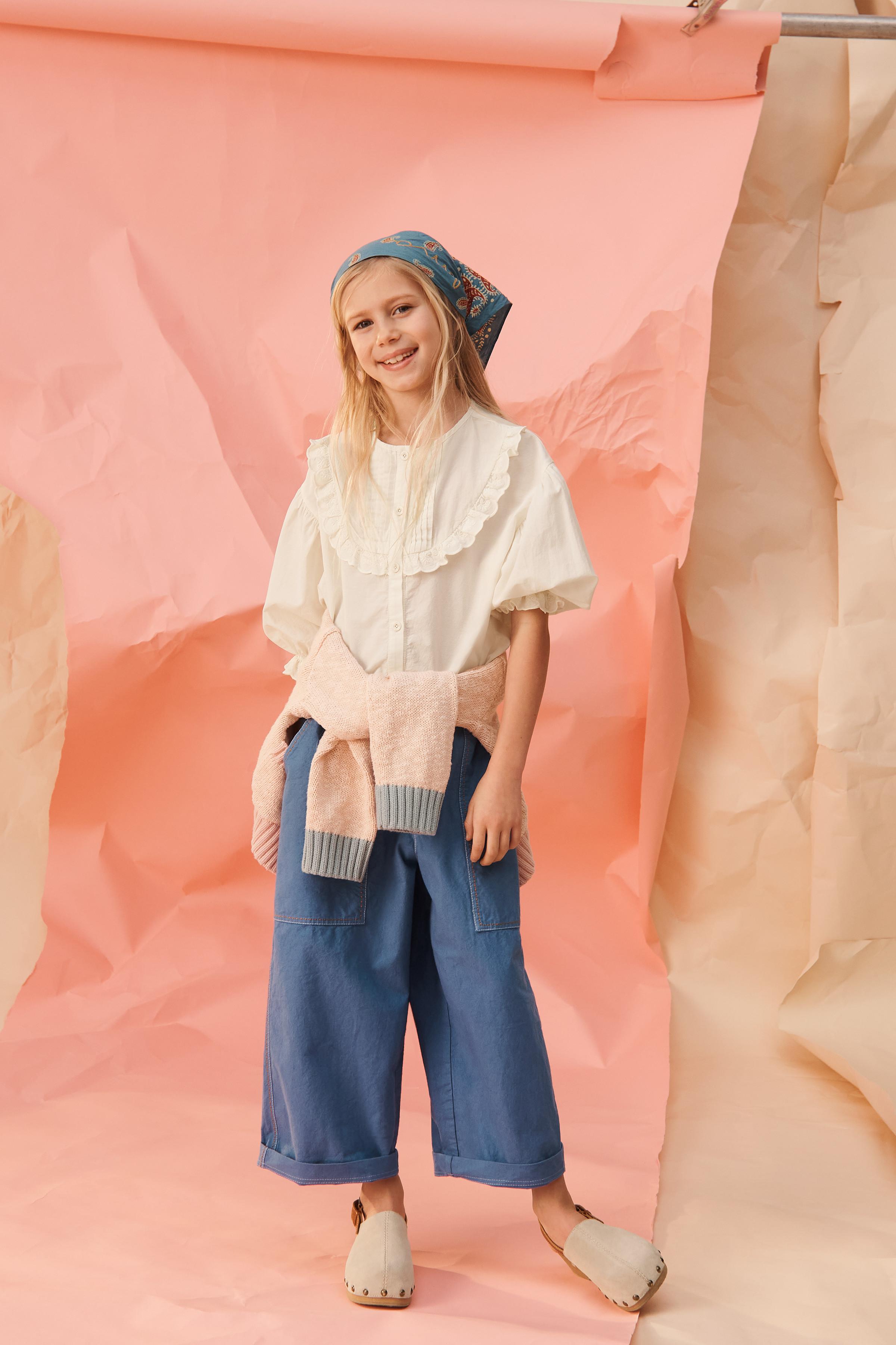 ZARAテクスチャーフリルシャツ ZARA - ZARAテクスチャーフリルシャツの通販 by キキ's shop｜ザラなら