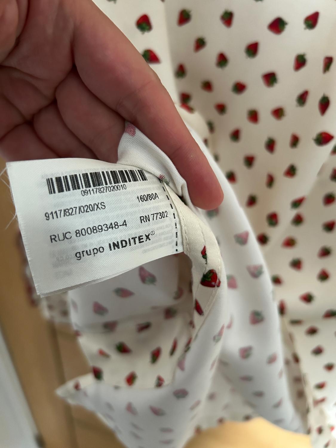 STEFANO PILATI X ZARA STRAWBERRY PYJAMA TOP - Image 10