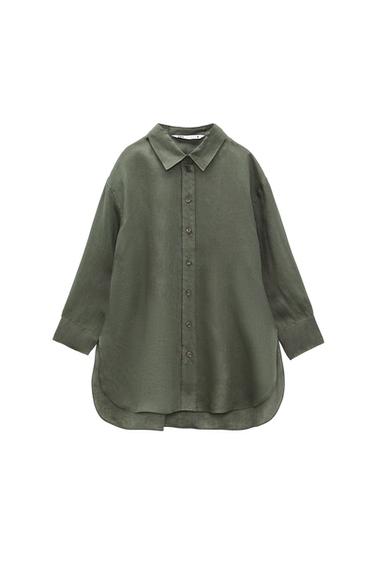 OVERSIZE LINEN SHIRT