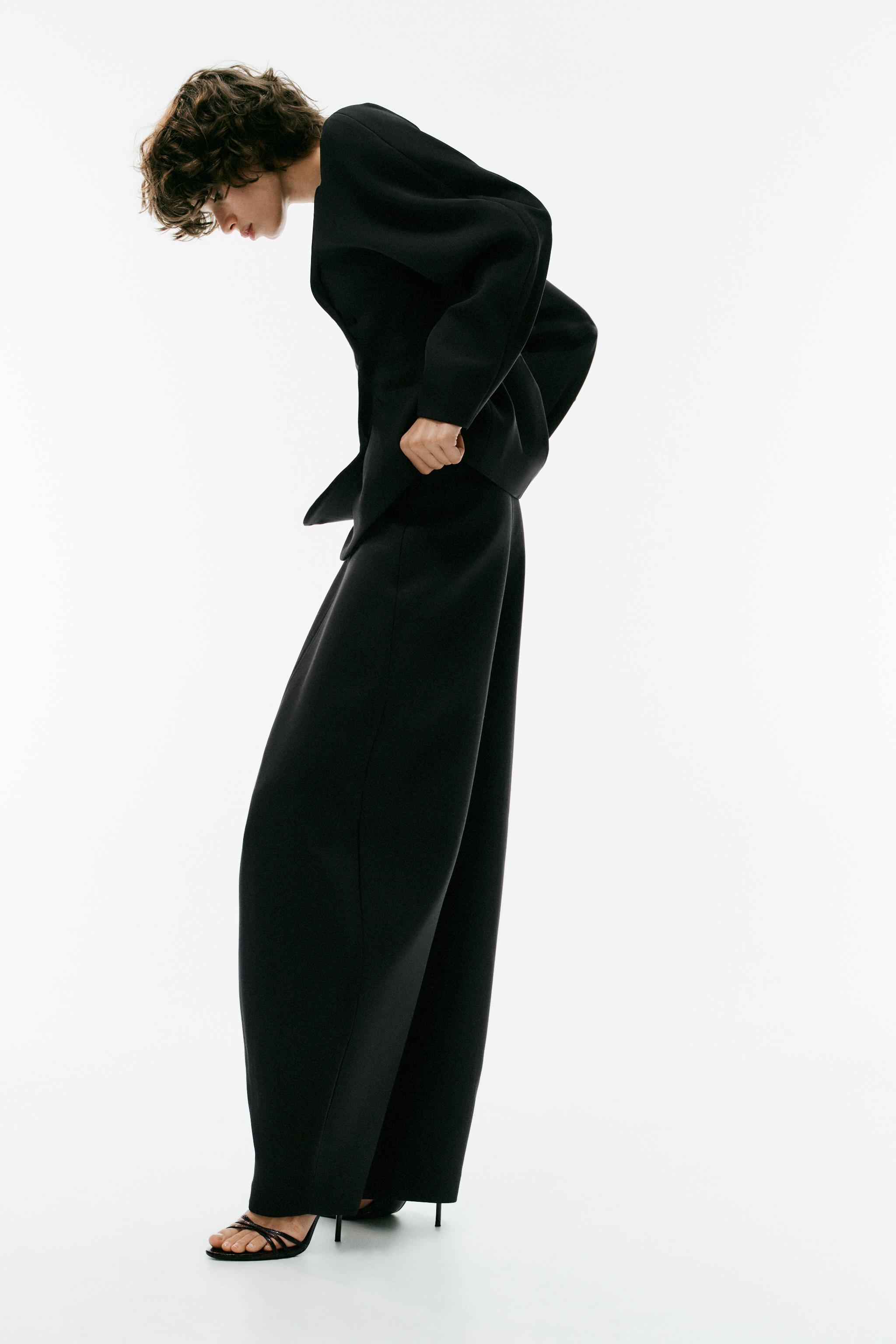 Женские брюки Zara HIGH-RISE BALLOON PANTS — фото 3