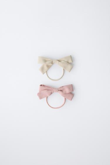 TWO-PACK OF BOW HAIRBANDS - Pink by Zara