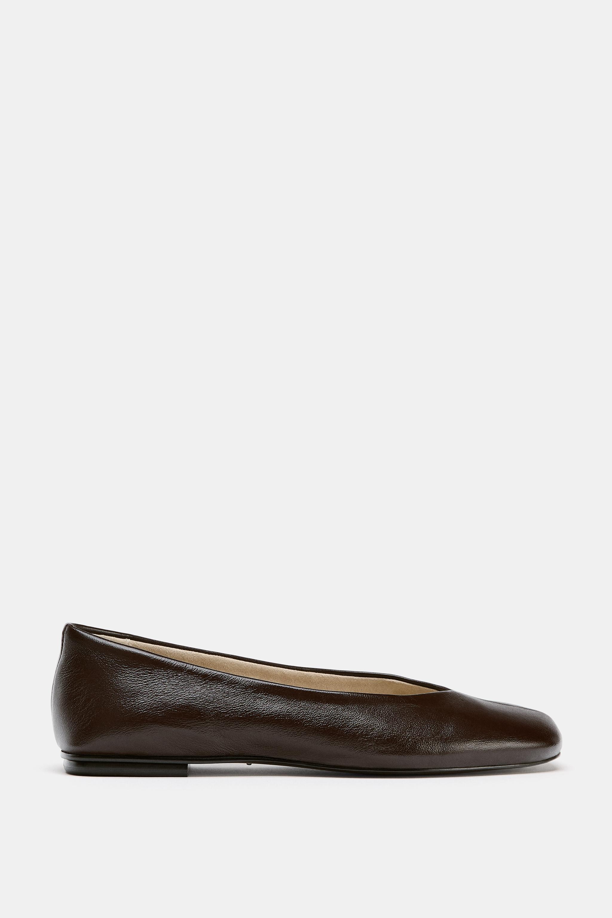 LIMITED EDITION LEATHER BALLET FLATS
