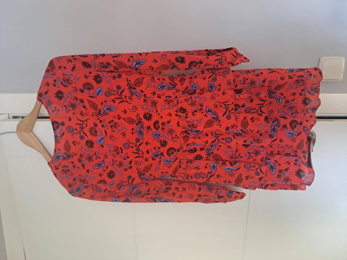 RUFFLED PRINTED DRESS - Image 2