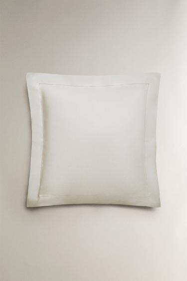 TAIE D’OREILLER LIN JOUR ÉCHELLE - Blanc de Zara - Image 1