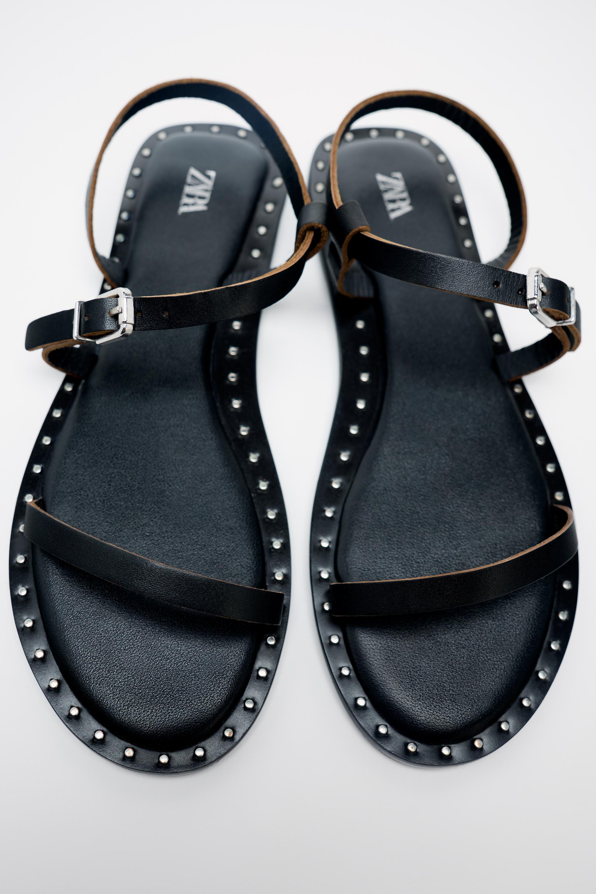 Women's Flat Sandals | Explore our New Arrivals | ZARA Canada