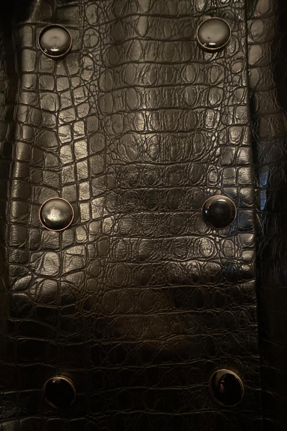 FAUX LEATHER MINI SKIRT - Image 2
