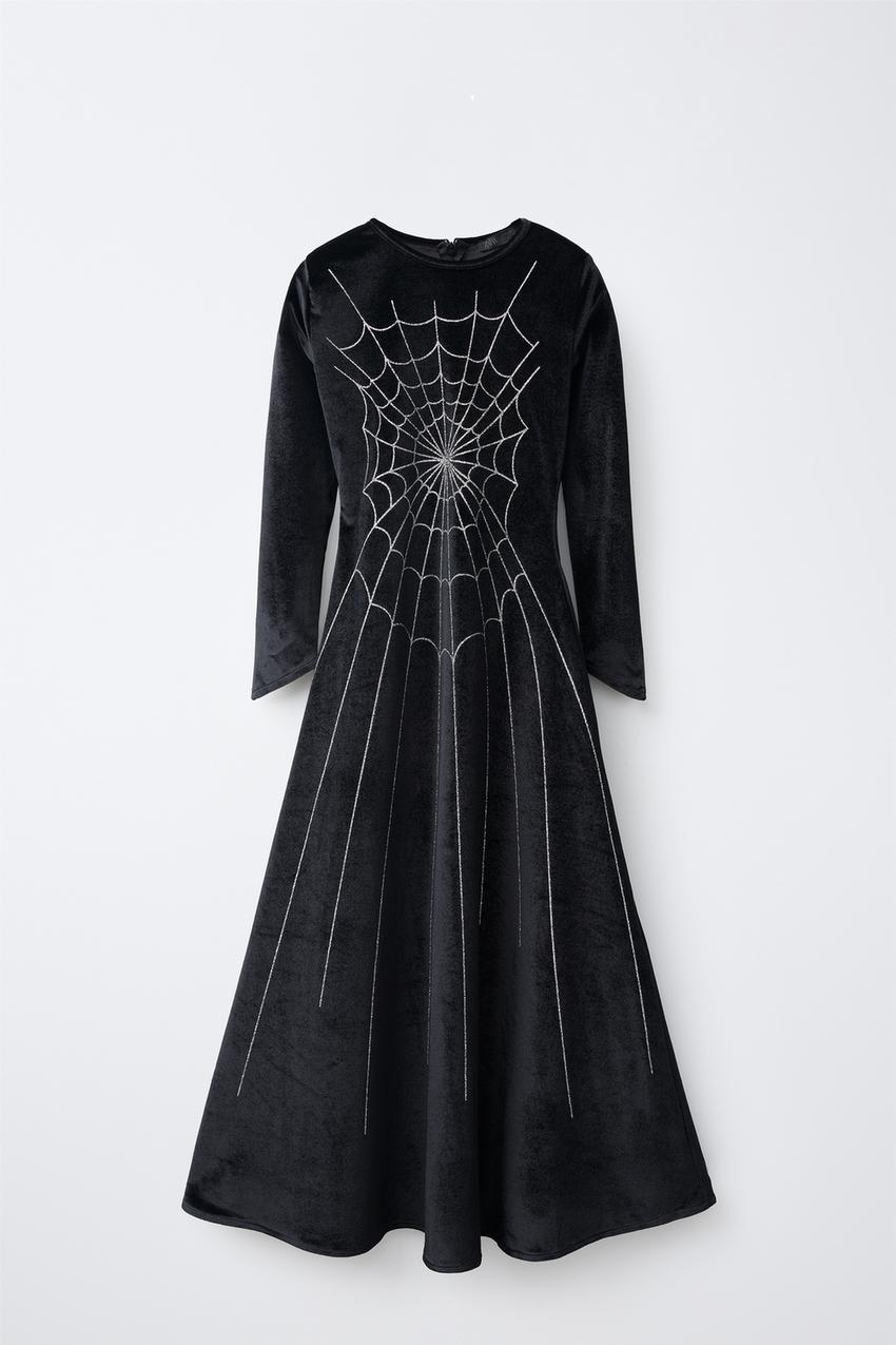 SPIDER PRINCESS COSTUME DRESS - Black
