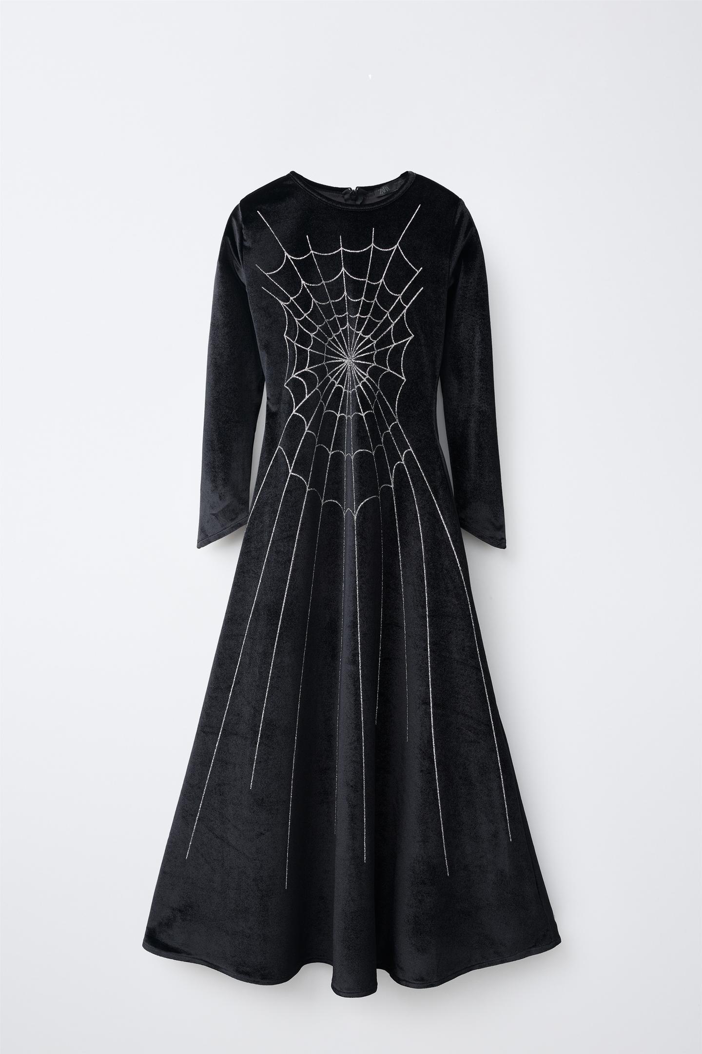 Детское платье Zara Spider Princess Costume, цвет: Чёрный