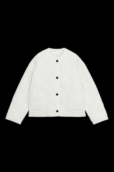 STEPPJACKE - Cremefarben von Zara - Bild 0