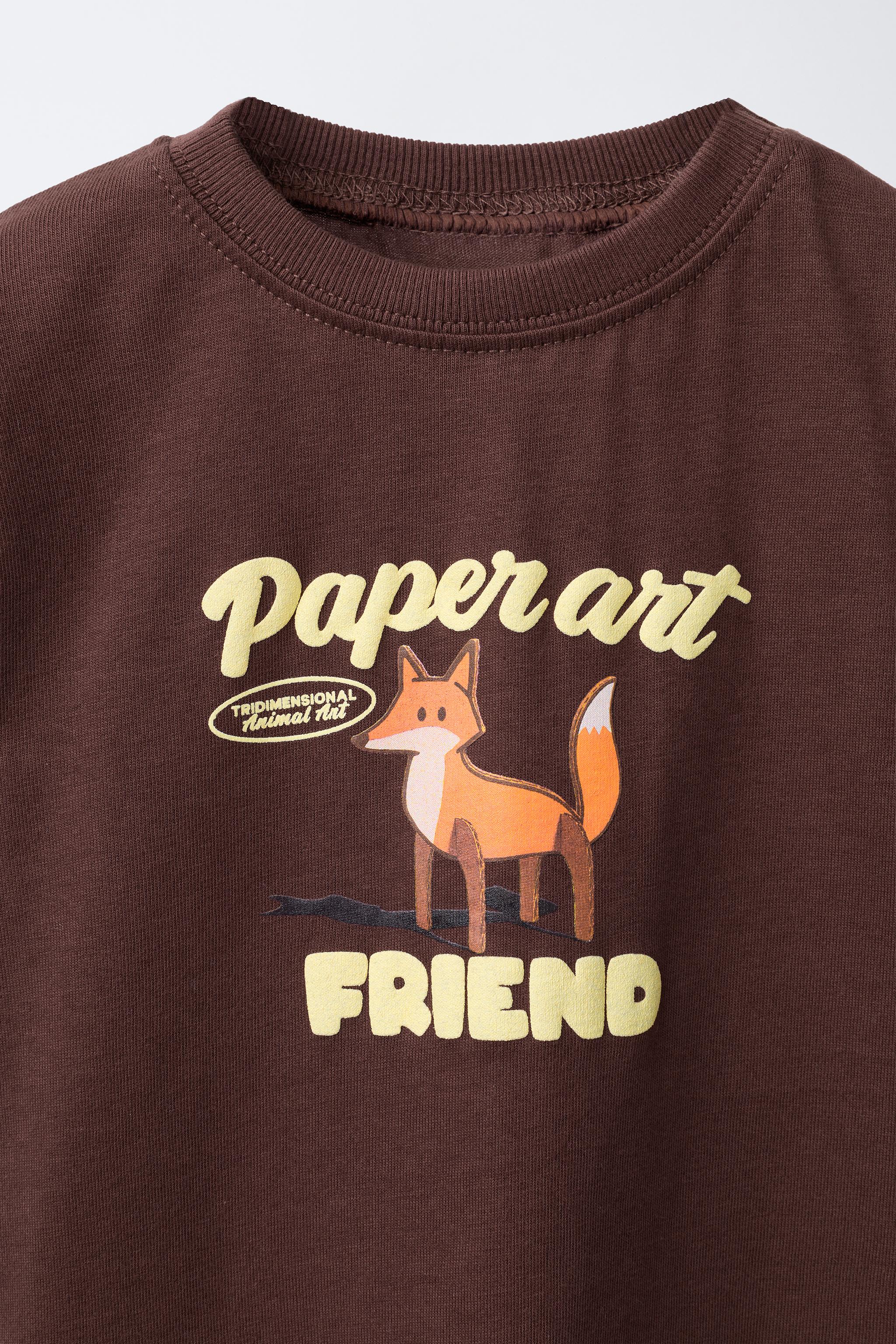 RAISED PRINT T-SHIRT