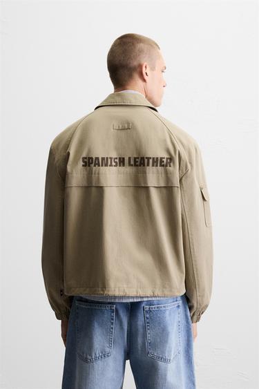 GUITARRICADELAFUENTE TEXT PRINT JACKET - Beige by Zara - Image 2