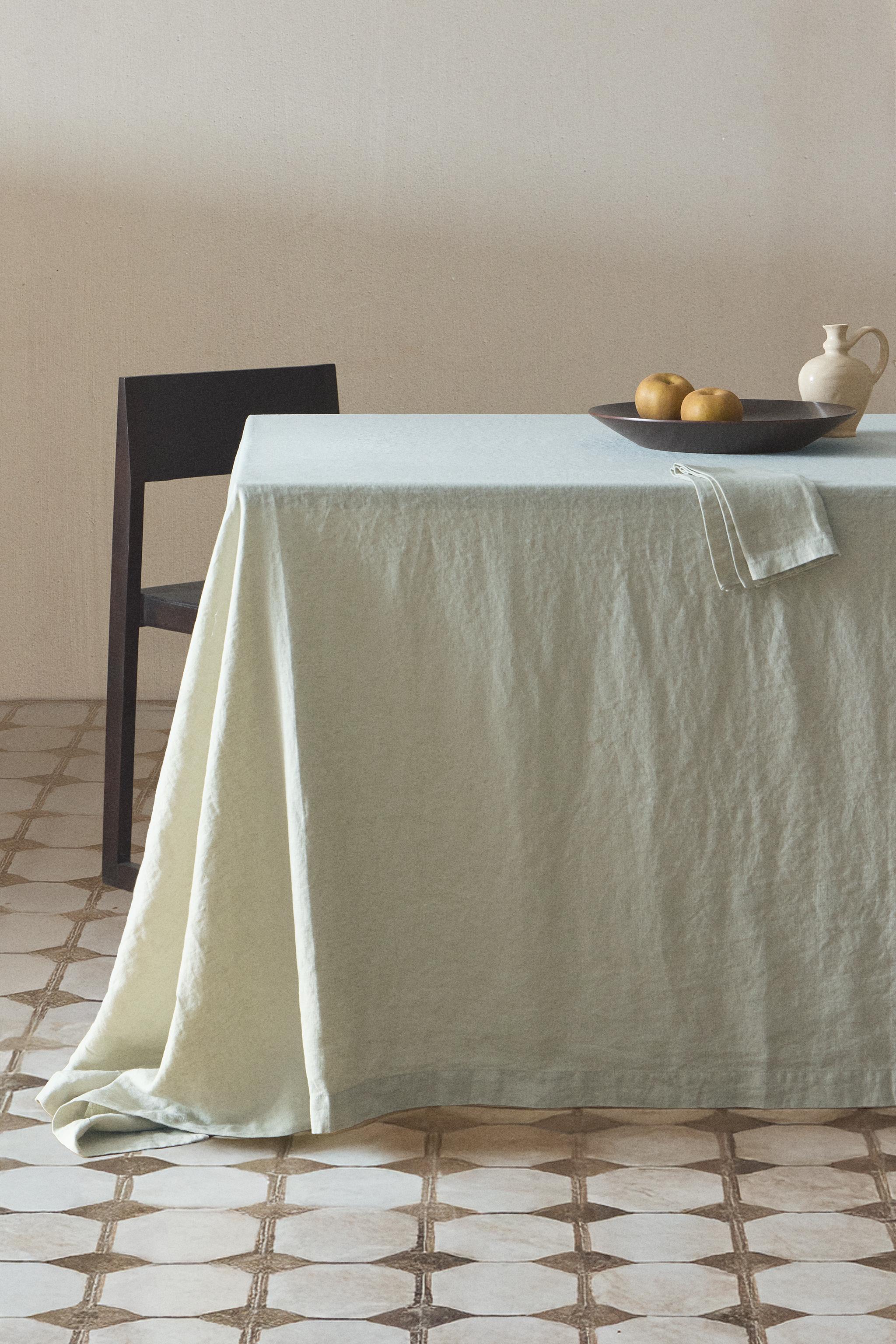NAPPE LIN DÉLAVÉ