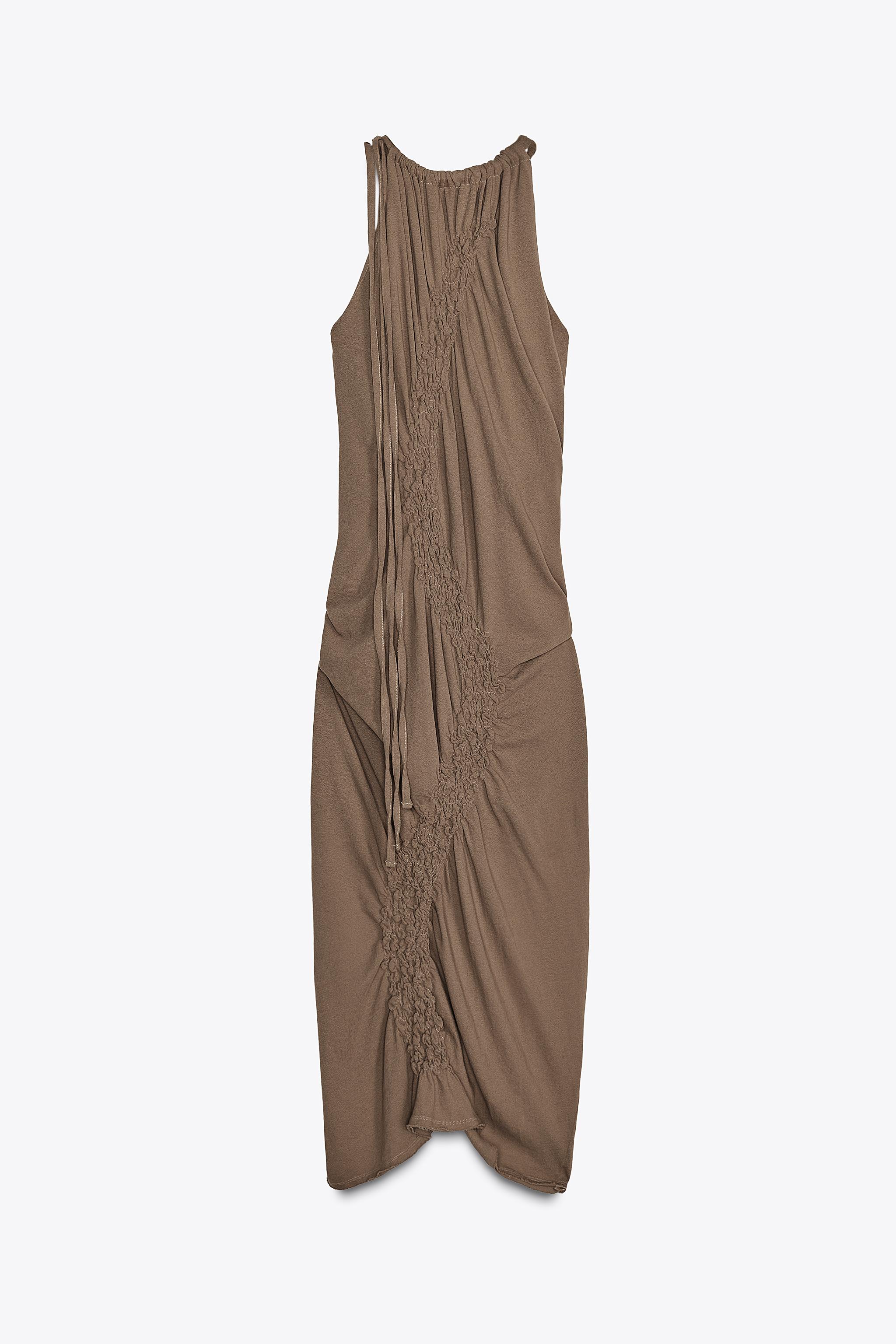 ヴェルサーチェ☆キャディ フィット ミディワンピース ディープ ネック キャディ フィット ミディ ドレス | VERSACE JP