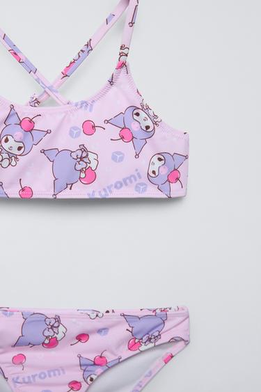 AGES 6-14 / KUROMI © SANRIO BIKINI - Pink by Zara - Image 2