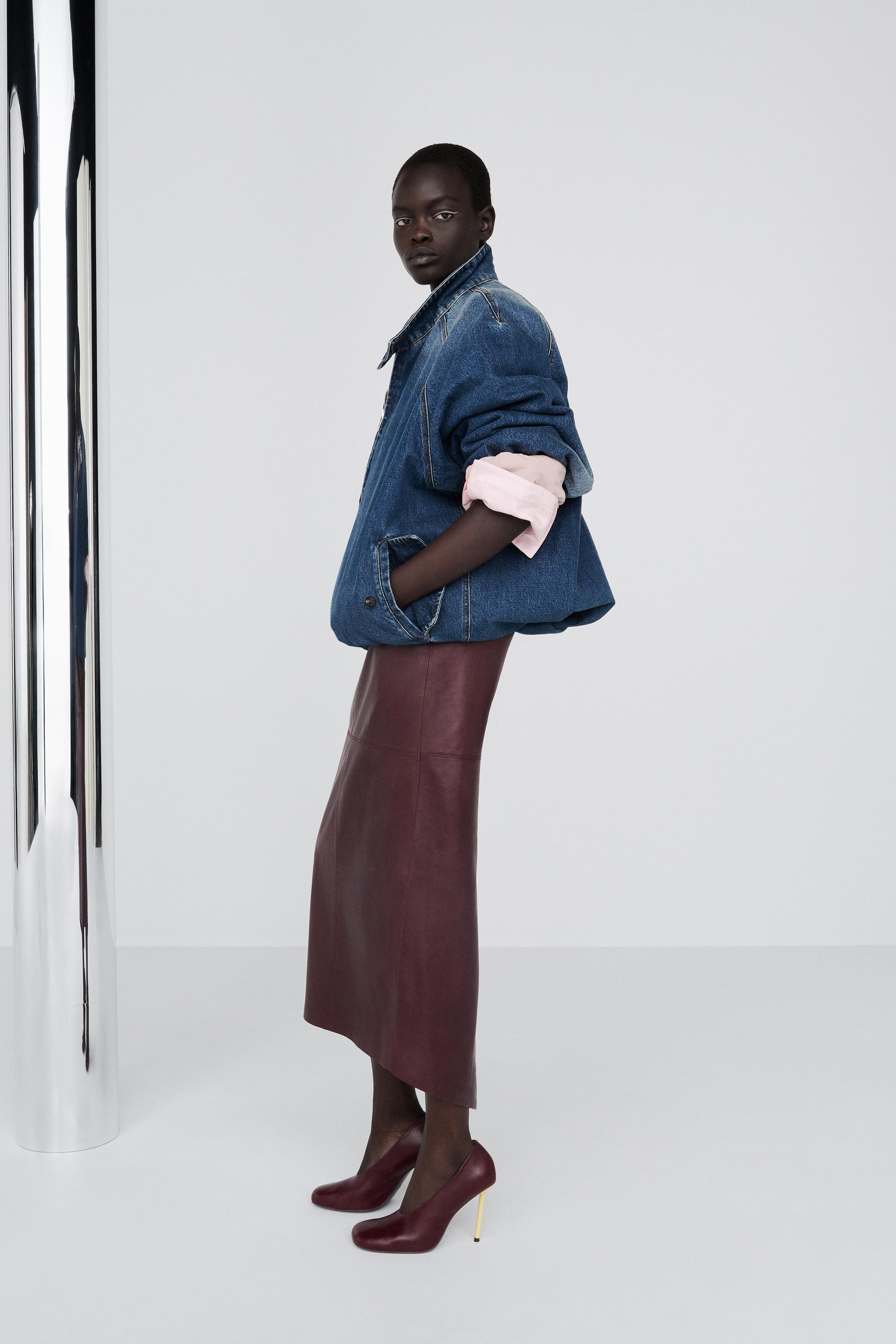 CONTRAST DENIM REVERSIBLE JACKET