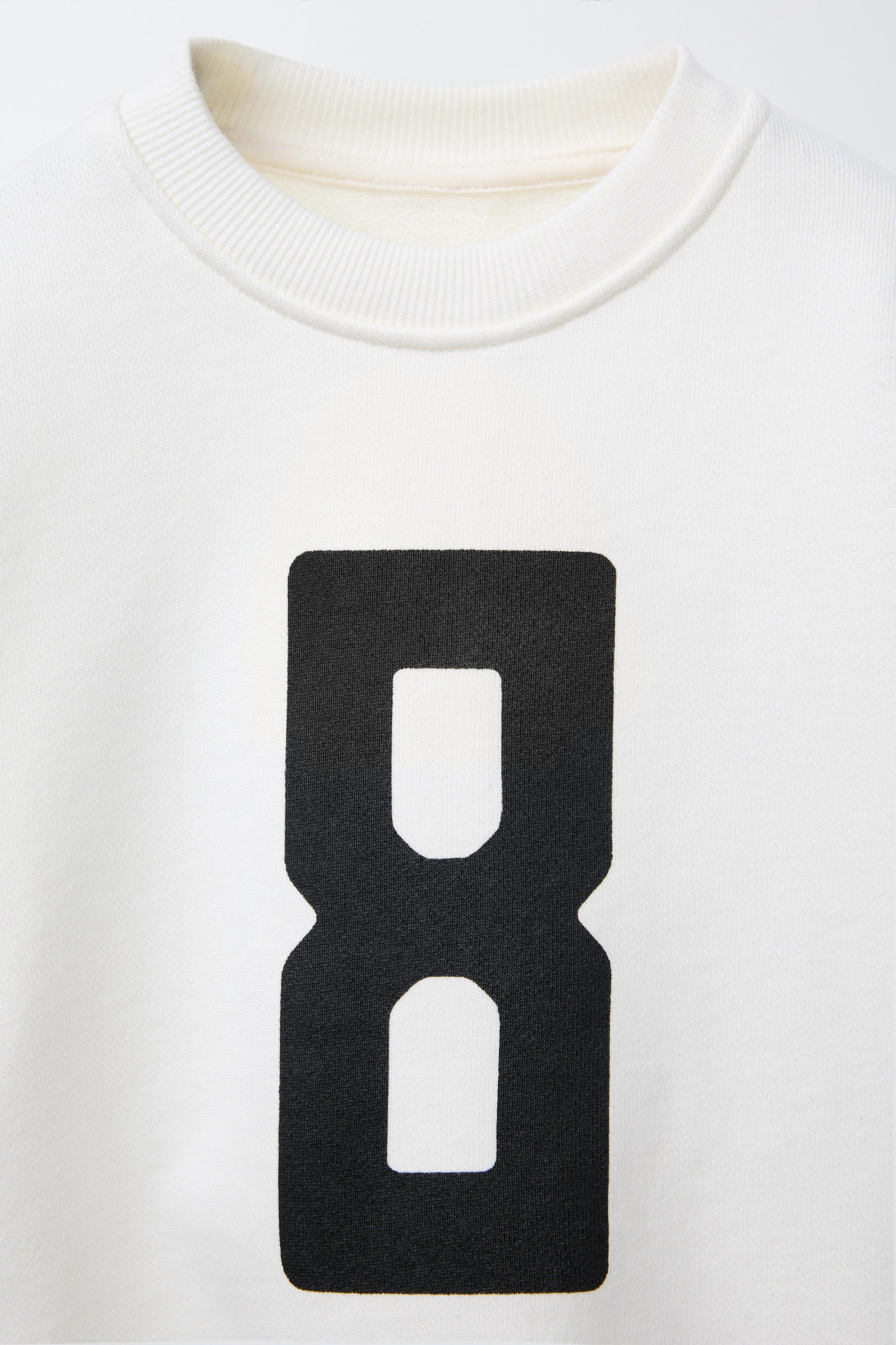 おまとめ RAISED PRINT SWEATSHIRT - Mid-green | ZARA United States