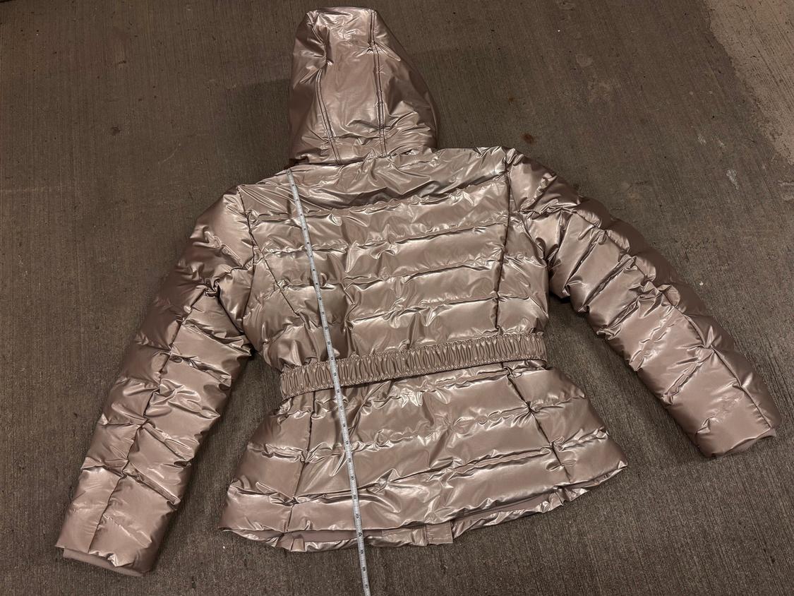 NEW ANORAK GOLD PUFFER JACKET - Image 4