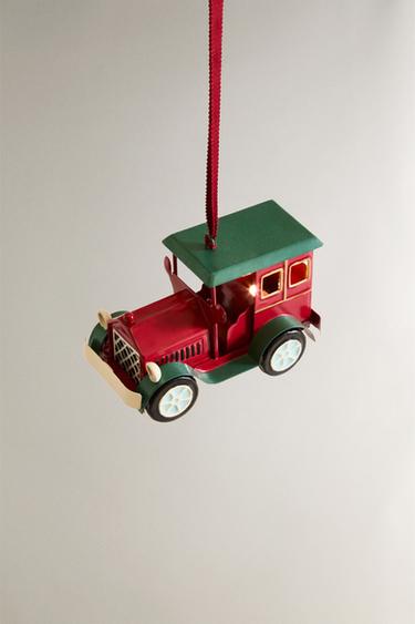 DÉCORATION SAPIN VOITURE NOËL - Rouge de Zara - Image 1