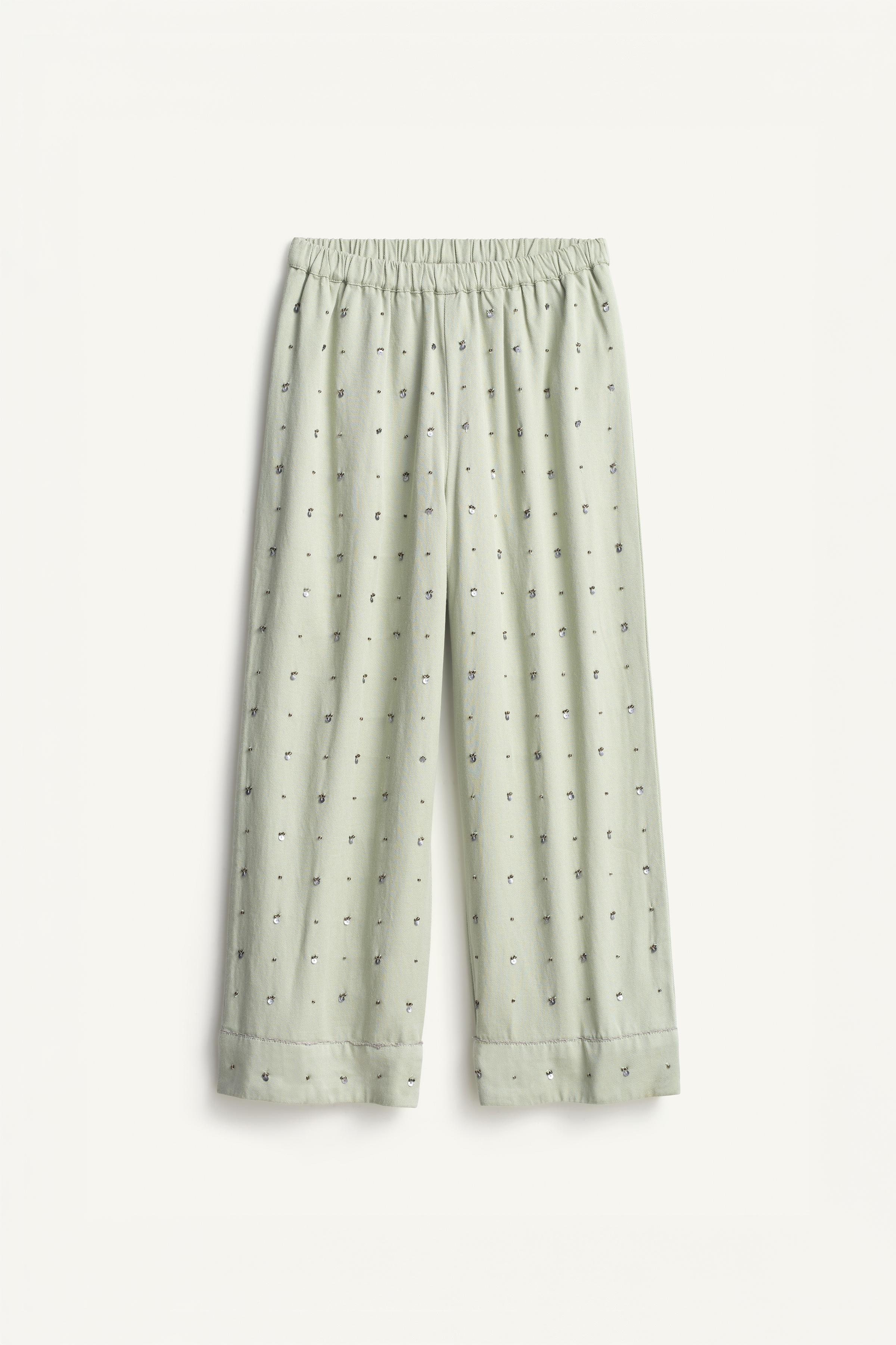 LIMITED EDITION RELAXED SEQUIN PANTS