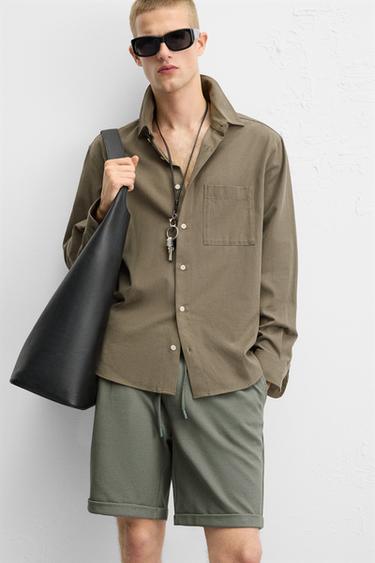 BERMUDA CONFORT - Vert de Zara - Image 4