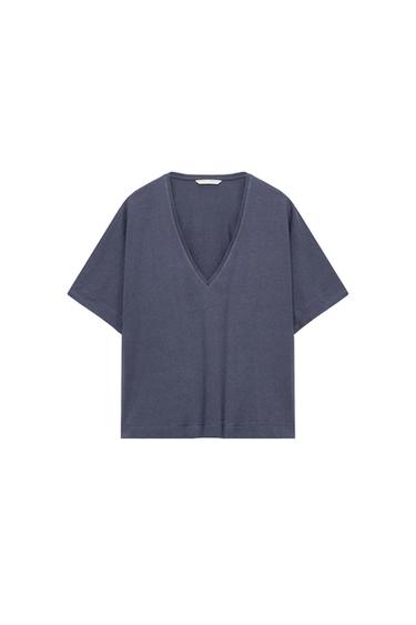 RUSTIC CAPE TOP - Indigo by Zara
