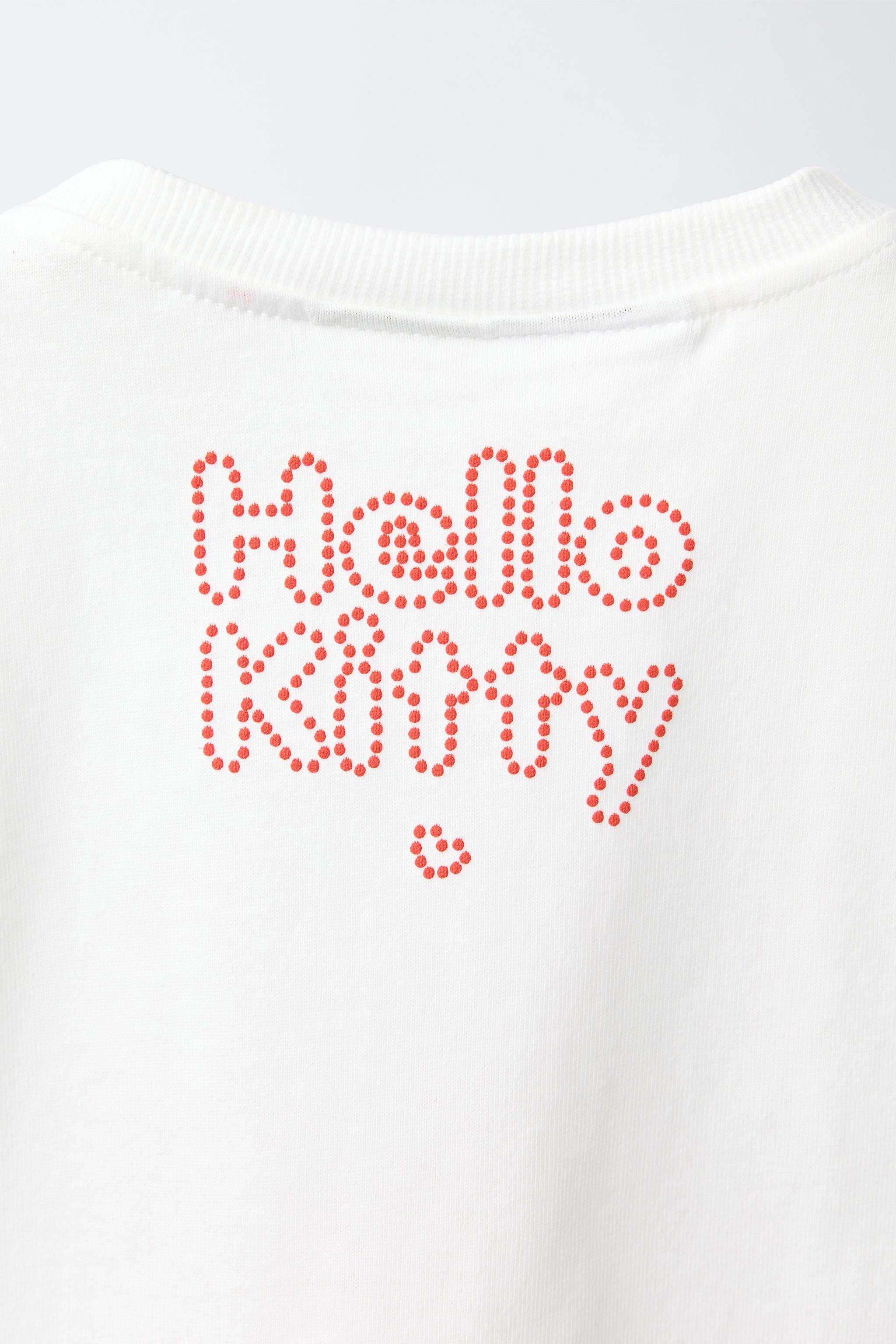 Детские футболки Zara HELLO KITTY © SANRIO T-SHIRT — фото 5