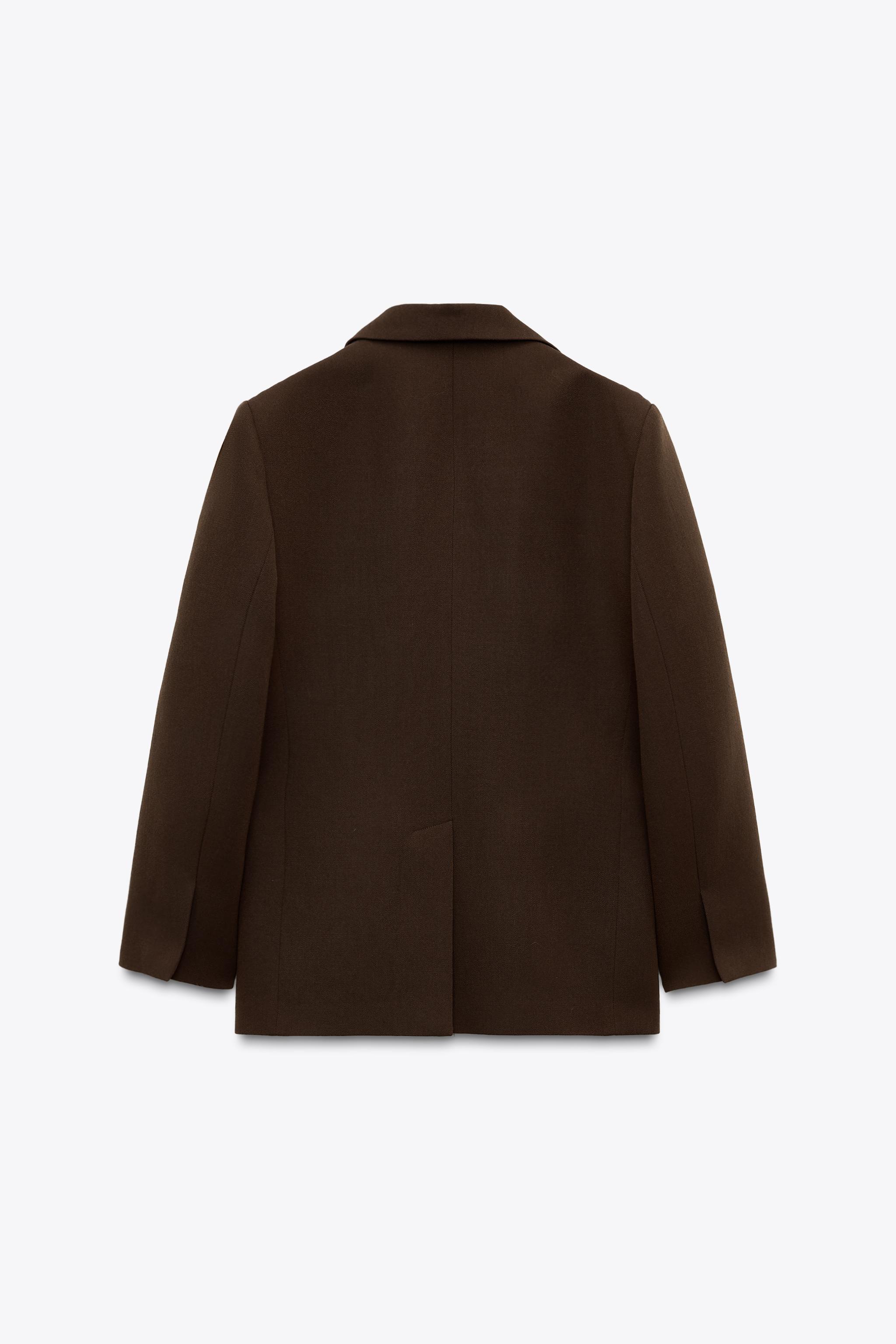 ZW COLLECTION 100% WOOL OVERSIZED BLAZER