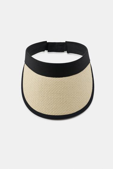 CONTRAST STRAP VISOR - Light beige by Zara - Image 2