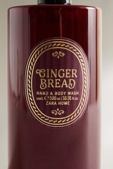 (500 ML) GINGERBREAD LIQUID SOAP - Red by Zara
