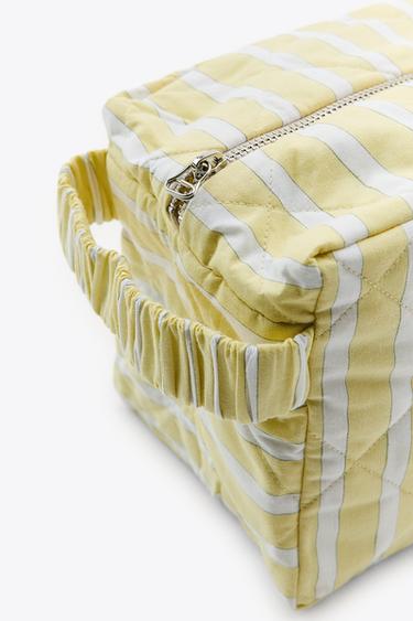 TROUSSE RAYURES - Jaune de Zara - Image 2