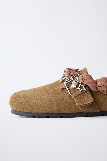 SABOTS BANDANA - Marron de Zara - Image 6