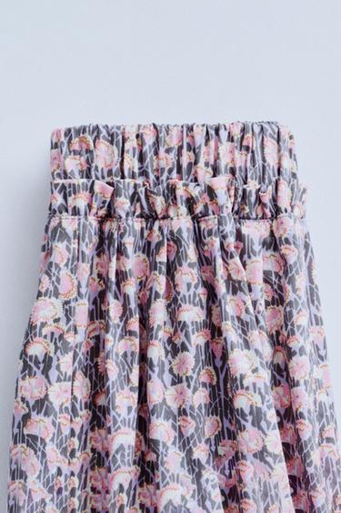 ZARA TIMELESS - FLORAL TROUSERS - Dusty pink by Zara - Image 2