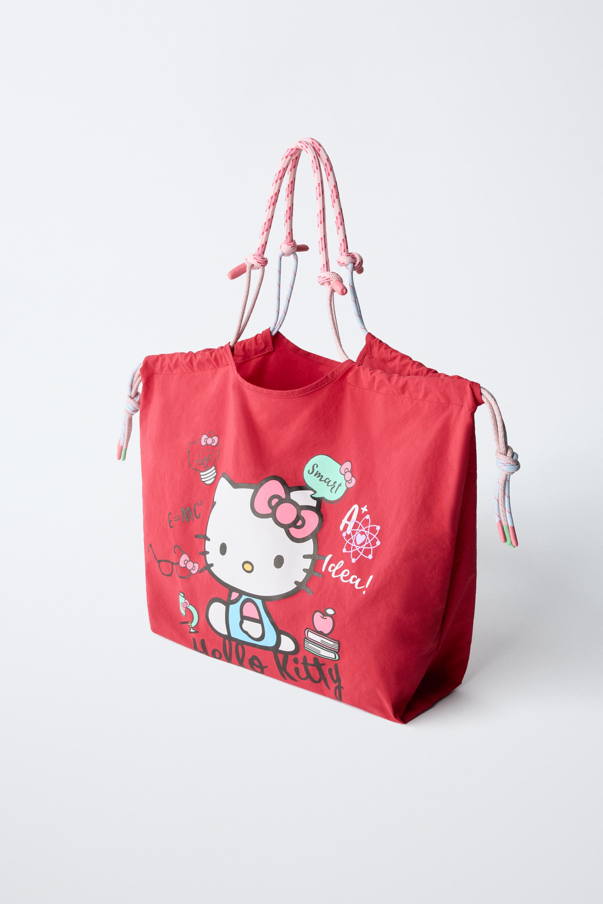 SHOPPER HELLO KITTY © SANRIO - レッド | ZARA Japan / 日本