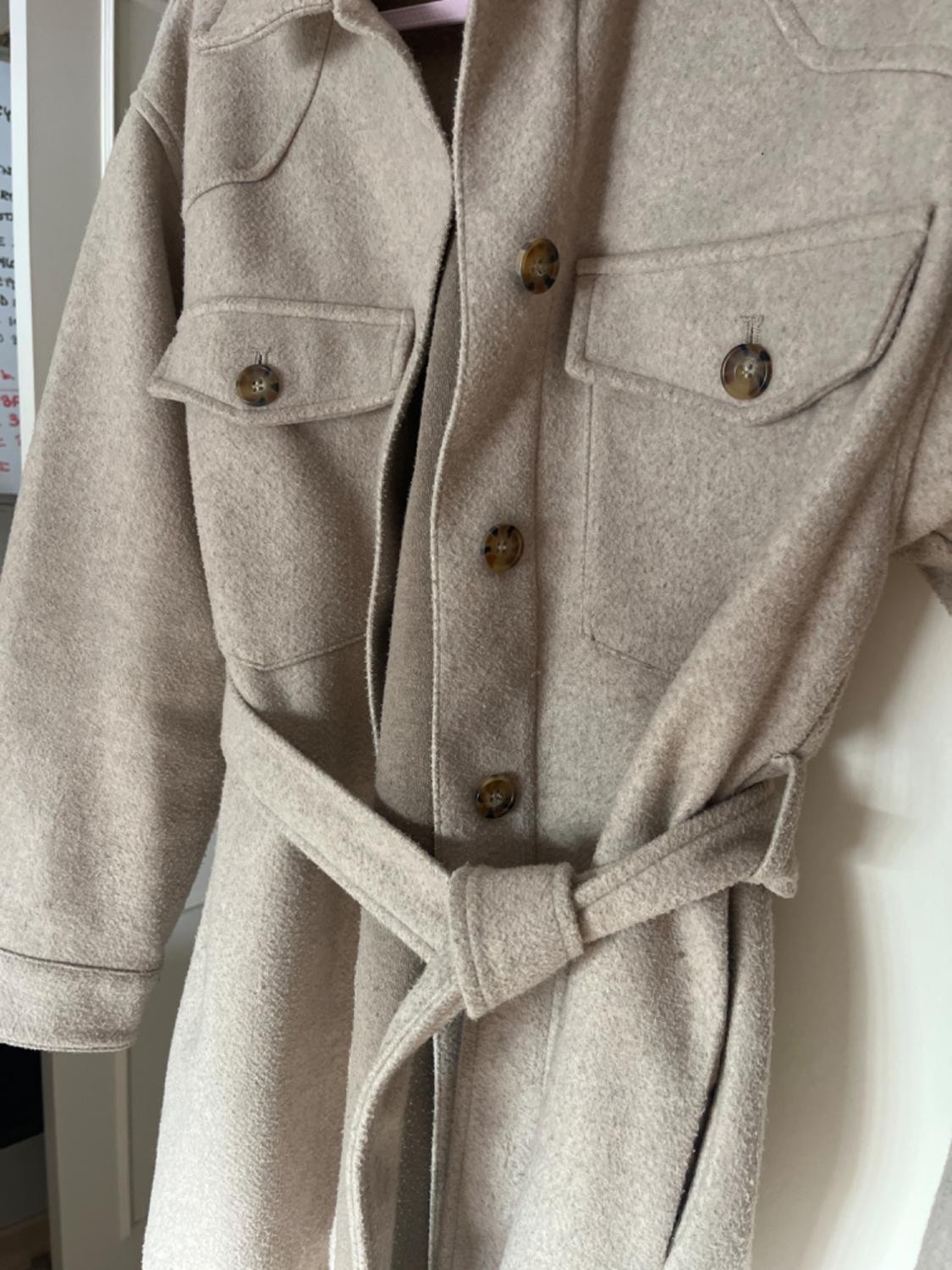 BELTED OVERSHIRT - Image 4