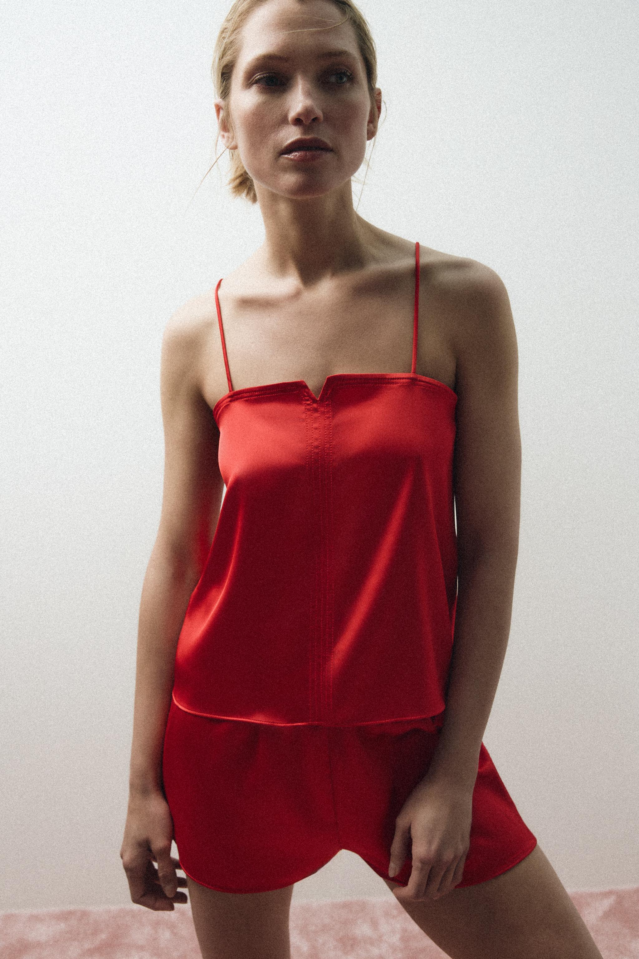 TOP STYLE LINGERIE SATINÉ