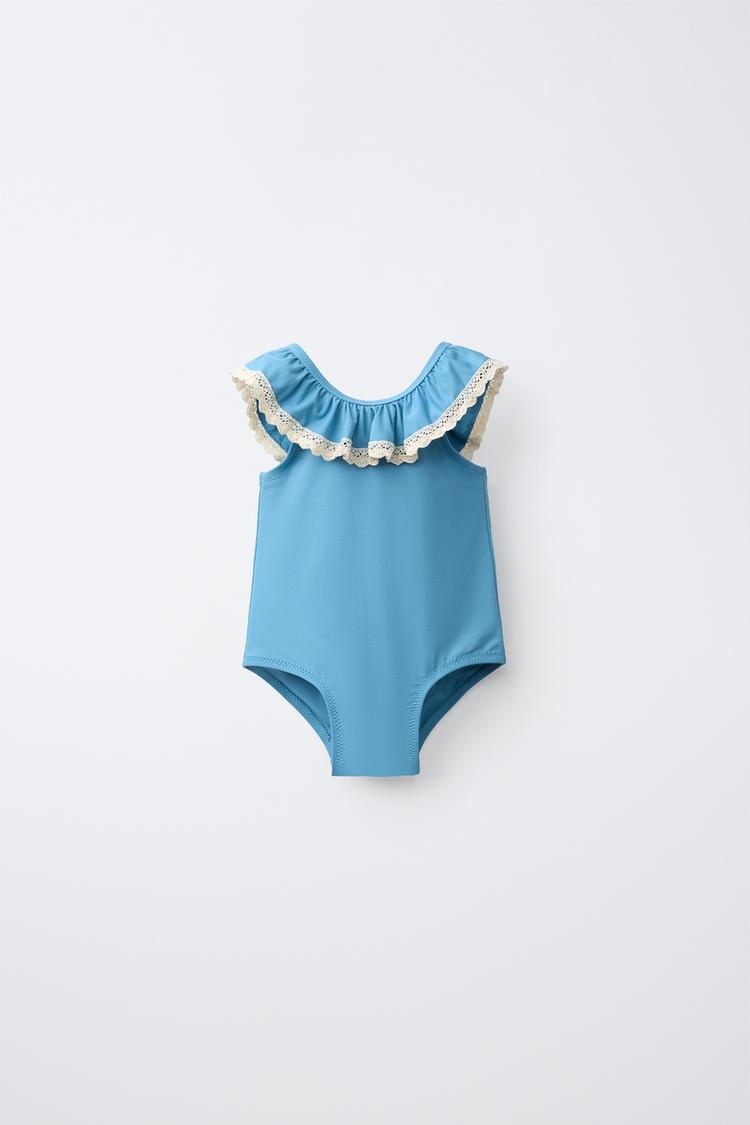 2-6 AÑOS/ BAÑADOR PUNTILLA CONTRASTE
